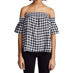 Rails Isabelle Gingham Plaid Top